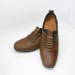 Ανδρικά Casual Δερμάτινα ανατομικά παπούτσια boxer 16125-11-519 Ταμπά