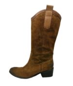 Γυναικείες μπότες western style γνήσιο δέρμα modello 20800 by exe.