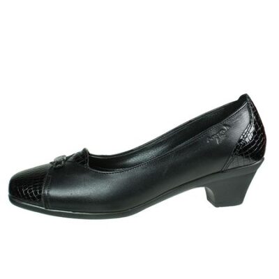 BOXER Shoes 52384 17-011 Μαύρο. Γνήσιο δέρμα.