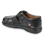 Δερμάτινα Ανδρικά Παπουτσοπέδιλα BOXER Shoes 17200 14-111 Μαύρο.