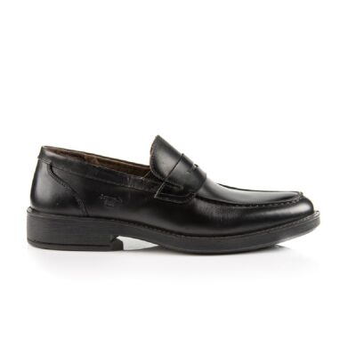 BOXER Shoes 19125 10-011 Μαύρο Δέρμα