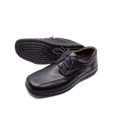 BOXER Shoes Ανδρικά Δετά 02606 13-011 Μαύρα