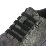 Γυναικείο Δερμάτινο Sneaker PAREX 10716018.A, Χρώμα Ατσαλί.