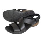 Δερμάτινα Γυναικεία Πέδιλα BOXER Shoes 98194-10-011 Μαύρο Δέρμα