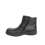 Ανδρικά Δερμάτινα Μποτάκια BOXER Shoes 14744-15-011 Μαύρο.