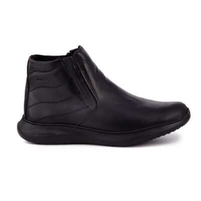 Ανδρικά Μποτάκια BOXER Shoes 21305-15-011 Μαύρο Δέρμα.