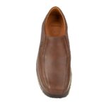 Δερμάτινα Ανδρικά Μοκασίνια BOXER Shoes 14738-15-014 Καφέ Σκιές Δέρμα