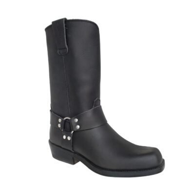 Ανδρικές Μπότες 611-4.B Commanchero Western Style Boots. Mαύρο Δέρμα