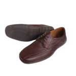 Ανδρικά Δετά Υποδήματα BOXER Shoes 13521-15-019 Ταμπά Δέρμα