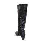 Δερμάτινες Γυναικείες Μπότες Boxer 59957-10-011 Μαύρο