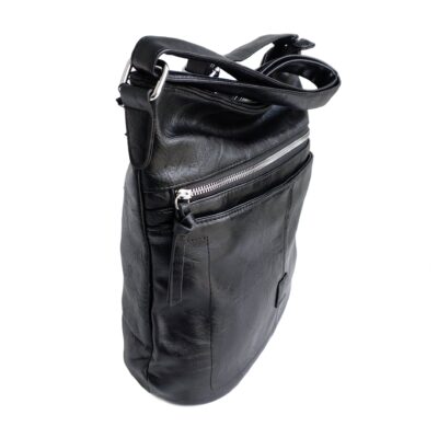 Γυναικεία Τσάντα 9058-103.B Ώμου-Χιαστί, Μαύρο χρώμα.
