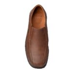 Δερμάτινα Loafers Ανδρικά Παπούτσια Παντοφλέ. BOXER 14747-15-014 Καφέ Δέρμα.