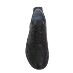 Ανδρικά Δερμάτινα Αναπαυτικά Sneakers ANTONELLO W330-2000 Μαύρο Δέρμα.