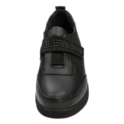 Γυναικεία Δερμάτινα, Αναπαυτικά Παπούτσια MANLISA W305/7903 Μαύρα.