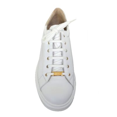 Γυναικεία Δερμάτινα Sneakers RAGAZZA, 0277.WH, Λευκό Δέρμα.